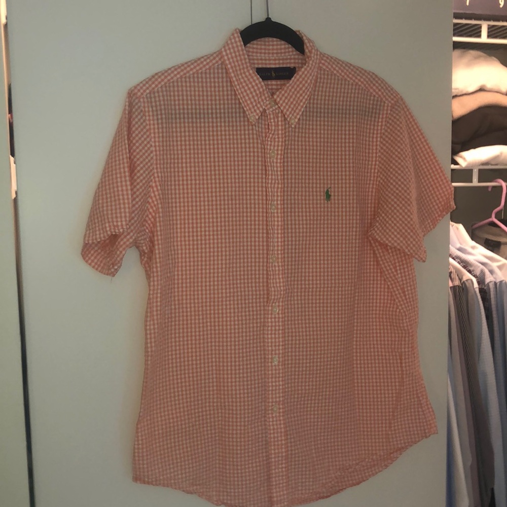 Ralph Lauren Short Sleeve Button Down (L)